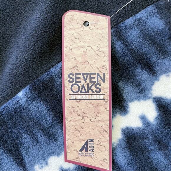 Seven Oaks Children's 1/4 Zip Fleece Pull Over Sweatshirt in Blue Size 6/7 - Picture 9 of 13